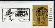 Postmark - Great Britain 1974 cover bearing illustrated cancellation for Pontypridd Army Display