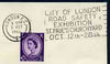 Postmark - Great Britain 1968 cover bearing slogan cancellation for City of London Road Safety Exhibition