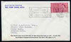 Postmark - Great Britain 1963 cover bearing illustrated slogan cancellation for Bath's Assembly Rooms, Museum of Costume