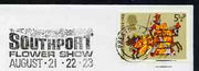 Postmark - Great Britain 1975 cover bearing illustrated slogan cancellation for Southport Flower Show