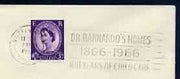 Postmark - Great Britain 1966 cover bearing slogan cancellation for 'Dr Barnardoo's Homes, 100 Years of Child Care'