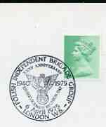 Postmark - Great Britain 1975 card bearing illustrated cancellation for 35th Anniversary of Polish Independent Brigade Group