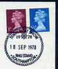 Postmark - Great Britain 1978 cover bearing illustrated cancellation for 10th Boat Show, Southampton