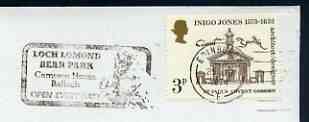 Postmark - Great Britain 1974 cover bearing illustrated slogan cancellation for Loch Lomond Bear Park