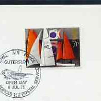 Postmark - Great Britain 1975 cover bearing illustrated cancellation for Open Day at RAF Gutersloh (BFPS)
