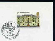 Postmark - Great Britain 1975 card bearing illustrated cancellation for RAFA Scottish Air Display (BFPS)