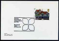 Postmark - Great Britain 1975 cover bearing illustrated cancellation for South Weald Flower Festival & Fete