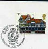 Postmark - Great Britain 1975 card bearing illustrated cancellation for Royal Naval Association, Silver Jubilee (BFPS)