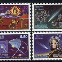 Sri Lanka 1986 Halley's Comet set of 4 unmounted mint, SG 929-32