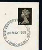 Postmark - Great Britain 1968 cover bearing special cancellation for RNIB, London