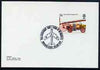 Postmark - Great Britain 1974 card bearing illustrated cancellation for 21st Anniversary of Hunter F1, Godalming