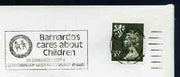 Postmark - Great Britain 1974 cover bearing slogan cancellation for 'Barnardoo's Cares About Children'