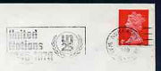 Postmark - Great Britain 1970 cover bearing illustrated slogan cancellation for United Nations 25th Anniversary (Nuneaton)