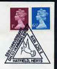 Postmark - Great Britain 1978 cover bearing illustrated triangular cancellation for 55th Anniversary of DH.53 Humming Bird