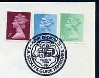 Postmark - Great Britain 1978 cover bearing illustrated cancellation for Ampleforth Scout & Guide Jamboree