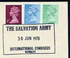 Postmark - Great Britain 1978 cover bearing special cancellation for Salvation Army International Congress, Wembley