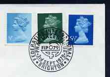 Postmark - Great Britain 1979 cover bearing illustrated cancellation for Federation Internationale Pharmaceutique (FIP)