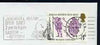 Postmark - Great Britain 1974 cover bearing illustrated slogan cancellation for Jodrell Bank, open daily