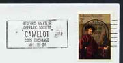 Postmark - Great Britain 1973 cover bearing slogan cancellation for Camelot by Bedford Amateur Operatic Society