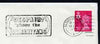 Postmark - Great Britain 1973 cover bearing illustrated slogan cancellation for 'Despair? phone the Samaritans'