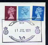 Postmark - Great Britain 1979 cover bearing illustrated cancellation for Royal Tournament (BFPS)