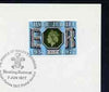 Postmark - Great Britain 1977 card bearing illustrated cancellation for Prince of Wales Division, Beating Retreat (BFPS)