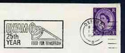 Postmark - Great Britain 1967 cover bearing illustrated slogan cancellation for 'Oxfam 25th Year - Food for Tomorrow'