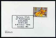 Postmark - Great Britain 1974 card bearing special slogan cancellation for Rotary Club of Paddington Golden Jubilee
