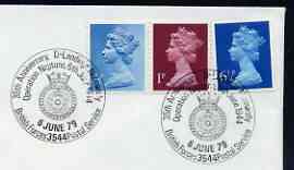 Postmark - Great Britain 1979 cover bearing illustrated cancellation for 35th Anniversary of D-Day,Landing, Operation Neptune (BFPS)