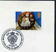 Postmark - Great Britain 1975 card bearing illustrated cancellation for Royal British Legion Northern Ireland Area (Larne)