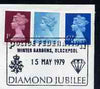 Postmark - Great Britain 1979 cover bearing illustrated cancellation for Police Federation, Diamond Jubilee
