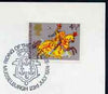 Postmark - Great Britain 1974 cover bearing illustrated cancellation for Riding of the Marches