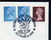 Postmark - Great Britain 1979 cover bearing slogan cancellation for Floral City Exhibition, Bath