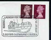 Postmark - Great Britain 1979 cover bearing illustrated cancellation for Naming of Eastbourne Lifeboat