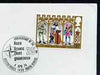 Postmark - Great Britain 1974 card bearing illustrated cancellation for 25th Anniversary of NATO (BFPS)