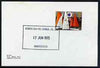 Postmark - Great Britain 1975 card bearing special cancellation for North Sea Oil Comes ashore