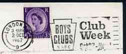 Postmark - Great Britain 1967 cover bearing illustrated slogan cancellation for Club Week - National Association of Boys Clubs