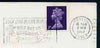 Postmark - Great Britain 1967 cover bearing illustrated slogan cancellation for 'You dig Harlow, why not an Allotment?'
