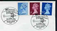 Postmark - Great Britain 1979 cover bearing illustrated cancellation for 60th Anniversary of First Crossing of the Atlantic by Air (BFPS)