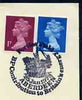 Postmark - Great Britain 1975 cover bearing illustrated cancellation for Forties Field, BP Contribution to Britain's Energy