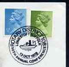 Postmark - Great Britain 1979 cover bearing illustrated cancellation for Rotary District 108 50th Annual Conference, Lowestoft