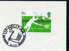 Postmark - Great Britain 1977 card bearing illustrated cancellation for 'Up-Helly-AA'