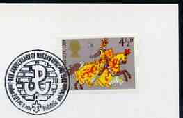 Postmark - Great Britain 1974 cover bearing special cancellation for 30th Anniversary of Warsaw Uprising, Philatelic Exhibition