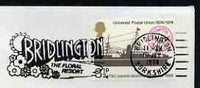Postmark - Great Britain 1974 cover bearing slogan cancellation for Bridlington, the Floral Resort