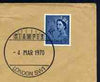 Postmark - Great Britain 1970 cover bearing special cancellation for Stampex 1970