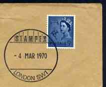 Postmark - Great Britain 1970 cover bearing special cancellation for Stampex 1970