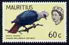 Mauritius 1965 Mauritius Blue Pigeon (extinct) 60c (from Birds def set) unmounted mint, SG 327*