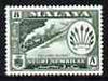 Malaya - Negri Sembilan 1957 East Coast Railway 8c (from def set) unmounted mint, SG 72