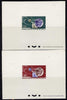 Mali 1962 Satellite Link pair in fine Epreuves deluxe souvenir proof sheets (from very limited printing) unmounted mint SG 55-6