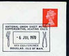 Postmark - Great Britain 1970 cover bearing special illustrated cancellation for National Union Sheet Metal Coppersmiths Conference